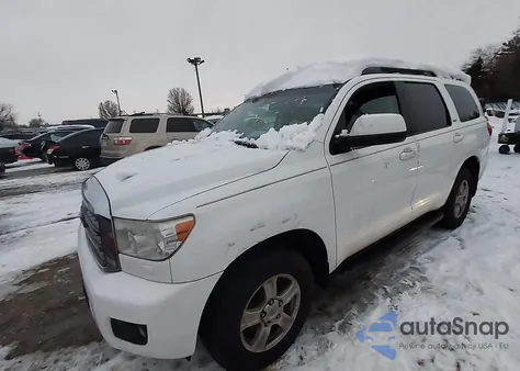2013 Toyota Sequoia Sr5 5.7L V8 z USA, uszkodzony, nr VIN 5TDBY5G17DS088304